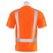 Erb Safety T-Shirt, Brdseye Msh, Shrt Slv, Class2, 9006SBSEG, Hi-Viz Orng/Blk, LG 62289